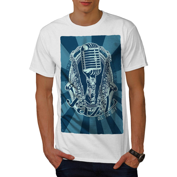 Music Cool Slogan Mens T-Shirt