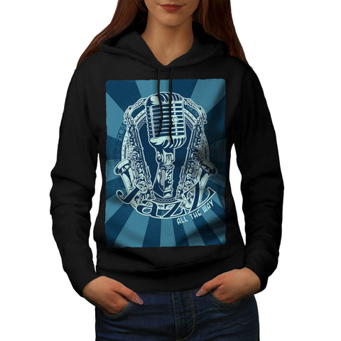 Music Cool Slogan Womens Hoodie