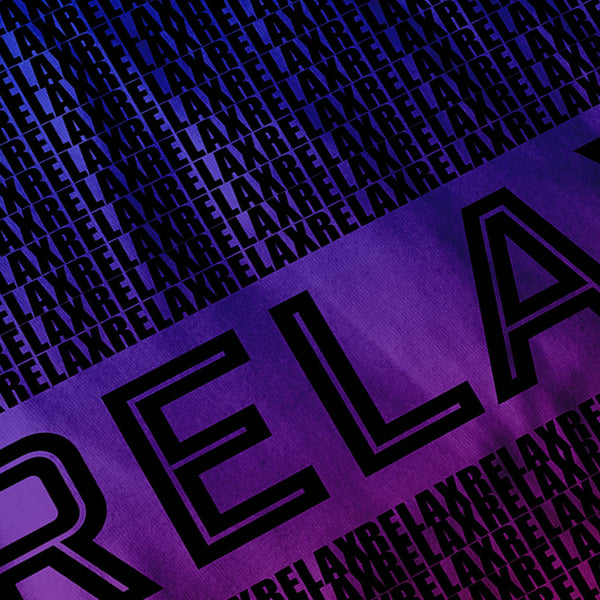 Relax Motivation Womens Hoodie