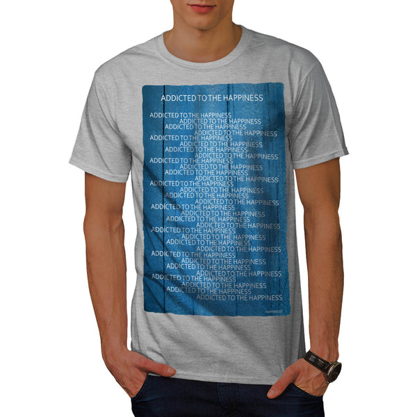 Funny Life Slogan Mens T-Shirt