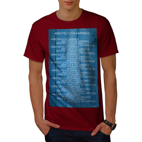 Funny Life Slogan Mens T-Shirt