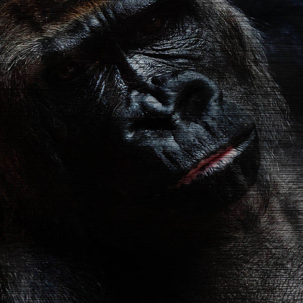Dark Face Of Gorilla Mens T-Shirt
