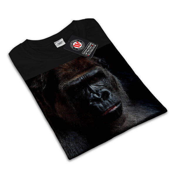 Dark Face Of Gorilla Mens T-Shirt