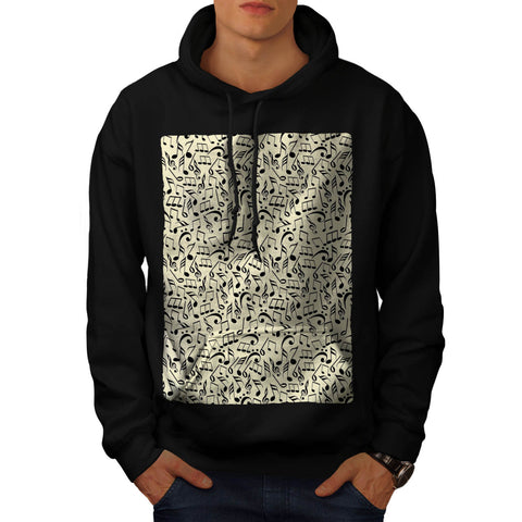 Music Key Notes Mens Hoodie