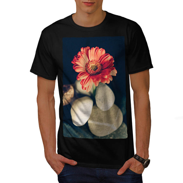 Beautiful Red Flower Mens T-Shirt