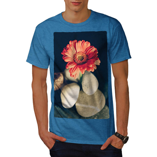 Beautiful Red Flower Mens T-Shirt