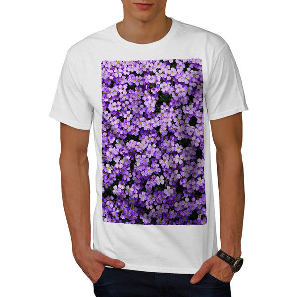 Blooming Violet Mens T-Shirt
