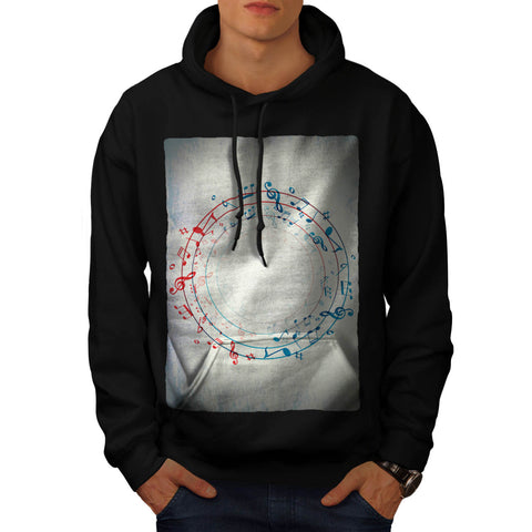 Music Key Notes Mens Hoodie