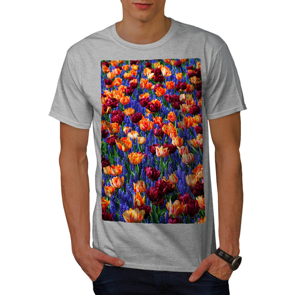 Garden Of Flowers Mens T-Shirt