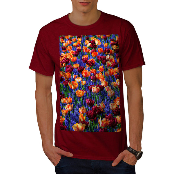 Garden Of Flowers Mens T-Shirt