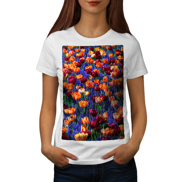 Garden Of Flowers Womens T-Shirt