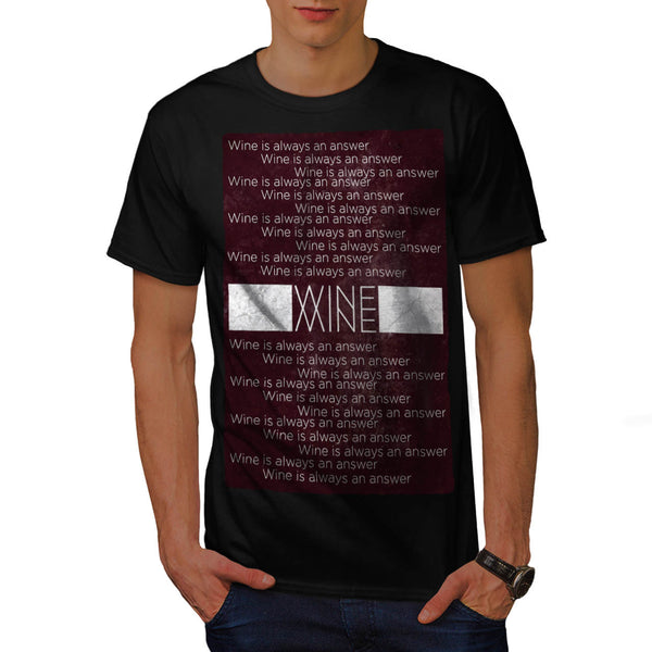 Drink Funny Slogan Mens T-Shirt