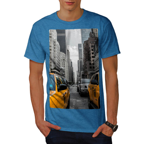 American Yellow Taxi Mens T-Shirt