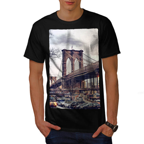 Brooklyn Bridge USA Mens T-Shirt