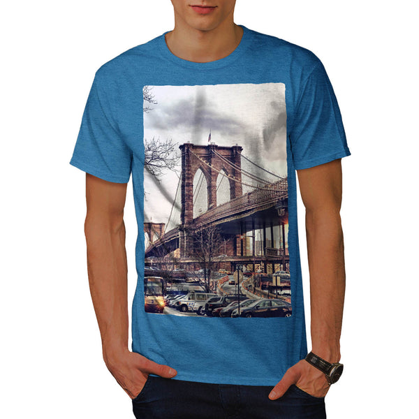 Brooklyn Bridge USA Mens T-Shirt