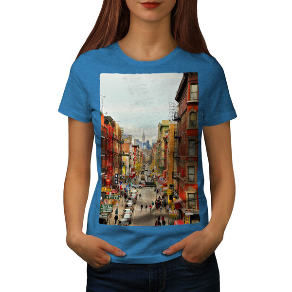 American Chinatown Womens T-Shirt