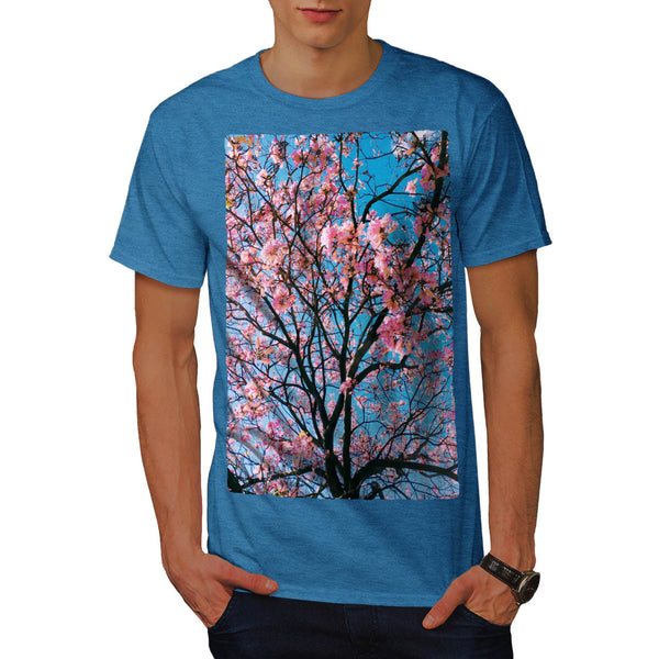 Sakura Tree Blossom Mens T-Shirt