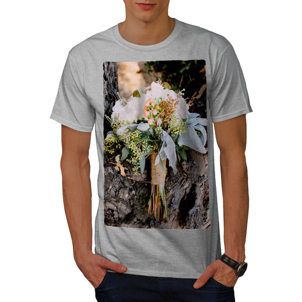 Flowers Buckey Mens T-Shirt