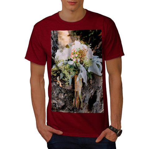 Flowers Buckey Mens T-Shirt