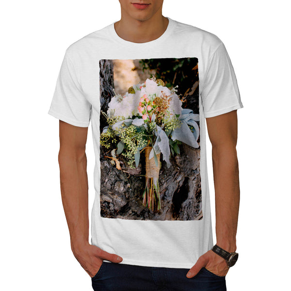 Flowers Buckey Mens T-Shirt
