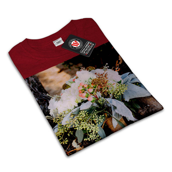 Flowers Buckey Womens T-Shirt