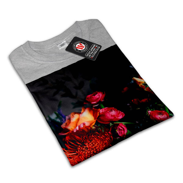 Flowers Buckey Mens T-Shirt