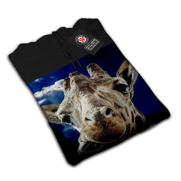 Funny Giraph Mouth Womens Hoodie