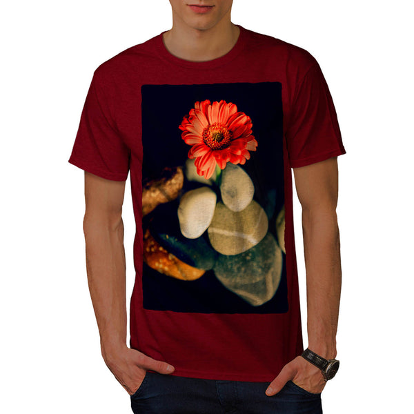Red Flower Beauty Mens T-Shirt