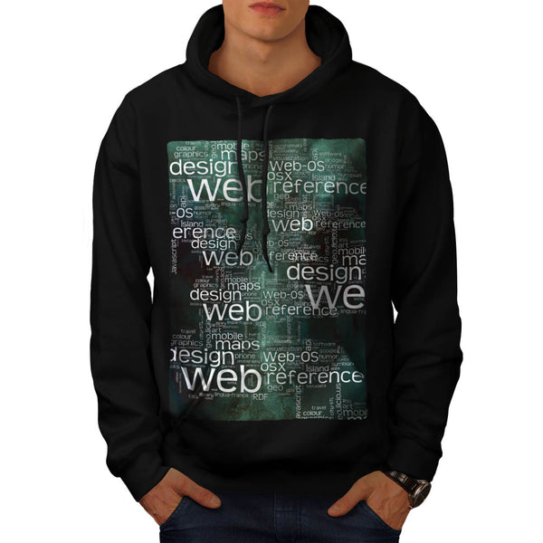 Internet Slogan Mens Hoodie