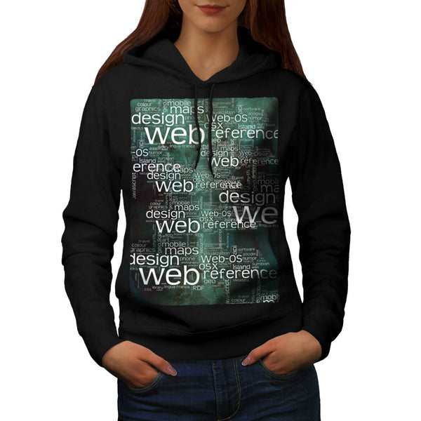 Internet Slogan Womens Hoodie