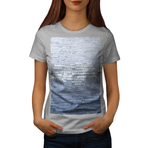 Power of Words Womens T-Shirt