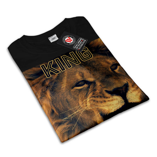 Cat King Of Animals Mens T-Shirt