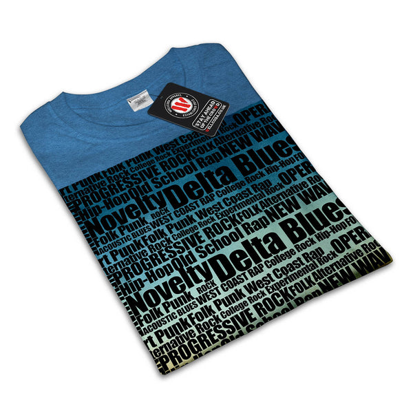 Cool Music Slogan Mens T-Shirt