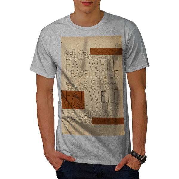 Food Funny Slogan Mens T-Shirt