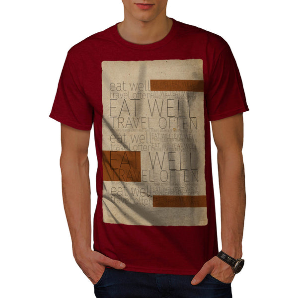 Food Funny Slogan Mens T-Shirt
