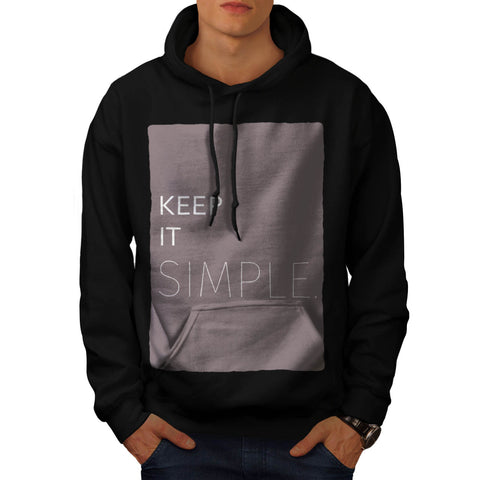 Keep It Simple Rule Mens Hoodie