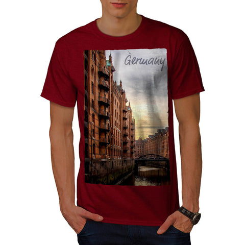 Germany Big City Art Mens T-Shirt