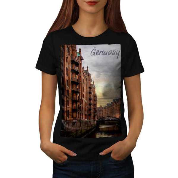 Germany Big City Art Womens T-Shirt