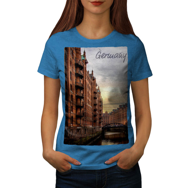 Germany Big City Art Womens T-Shirt