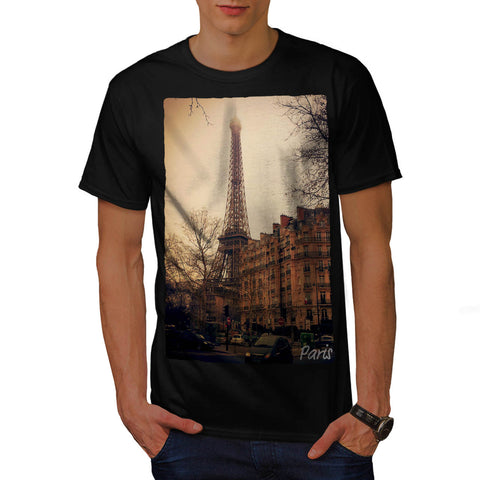 France Eiffel Tower Mens T-Shirt