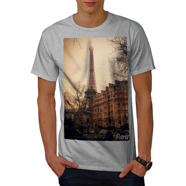 France Eiffel Tower Mens T-Shirt