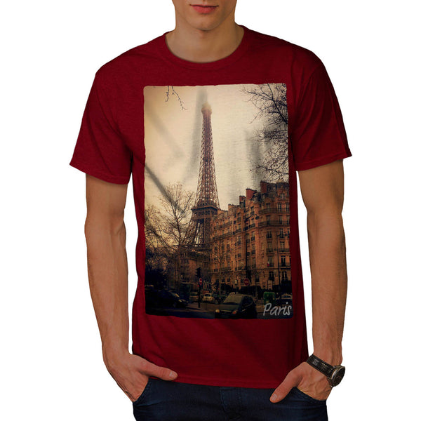 France Eiffel Tower Mens T-Shirt