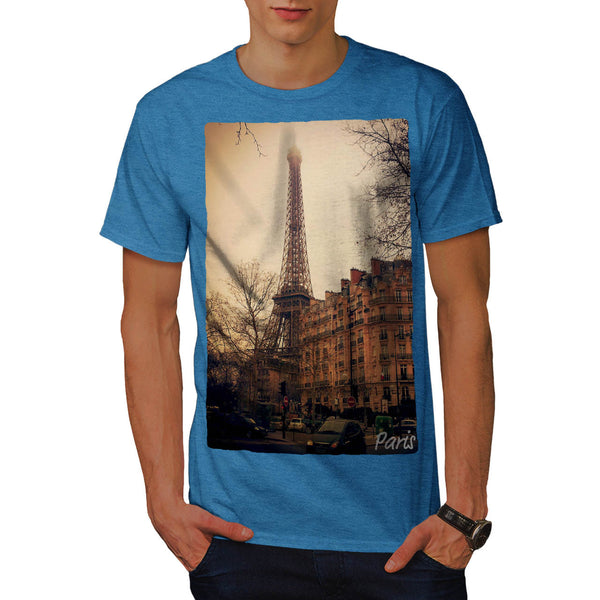 France Eiffel Tower Mens T-Shirt
