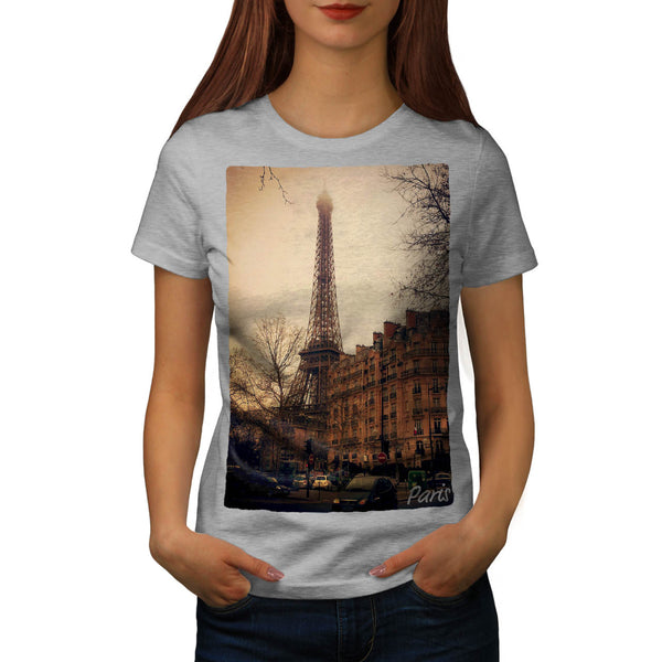France Eiffel Tower Womens T-Shirt