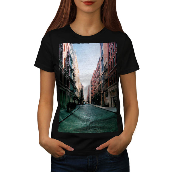 Retro City Alley Womens T-Shirt