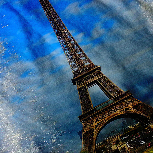 France Eiffel Tower Womens T-Shirt
