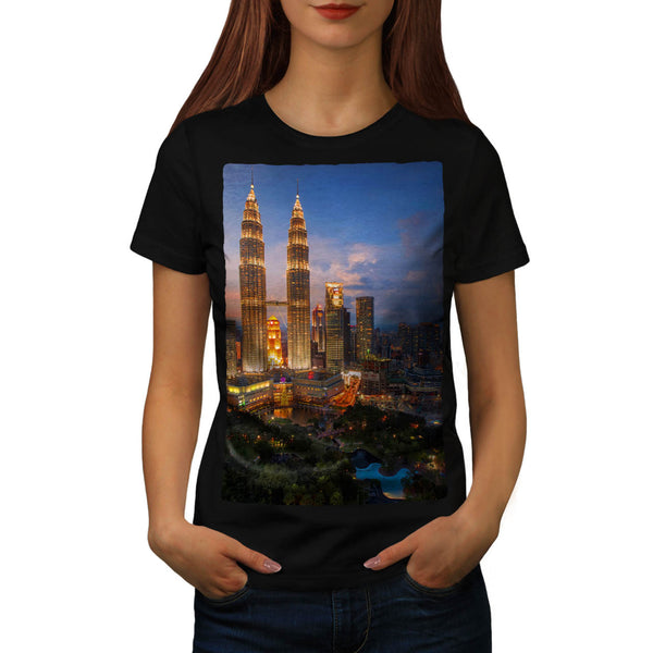 Modern Big City Life Womens T-Shirt