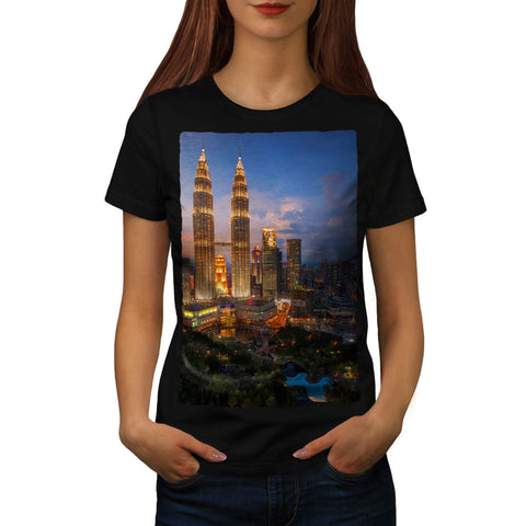 Modern Big City Life Womens T-Shirt