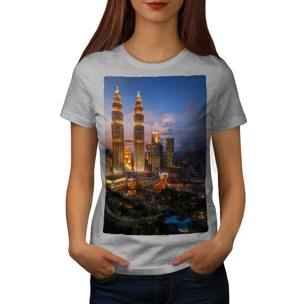 Modern Big City Life Womens T-Shirt