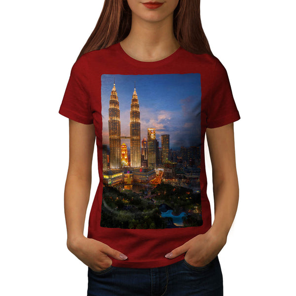 Modern Big City Life Womens T-Shirt